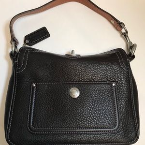 Coach Chelsea Small Brown Leather Shoulder Bag